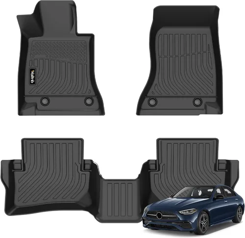 Vista 265 de Tapetes de piso para todo clima y forro de carga con respaldo para Chevrolet Suburban de 7 asientos 2021-2025 / GMC Yukon XL de 7 asientos