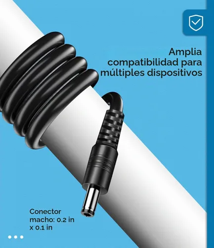 Vista 4 de Fuente de alimentación de adaptador de CA de 12 V 2 A compatible con el router inalámbrico Comcast Xfinity Belkin Netgear TP-Link Archer, compatible