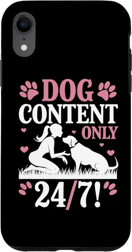 Vista 25 de Dog Content Only 24 7 Dog Mom Puppy Lover Hearts Case for iPhone 17