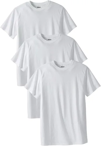 Vista 6 de KingSize Paquete de 3 camisetas de algodón con cuello redondo para hombre Surtido Básico (0499)