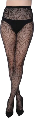 Vista 6 de Frenchic Fishnet - Medias de encaje para mujer, medias sexys, medias regulares y tallas grandes (paquete de 6)