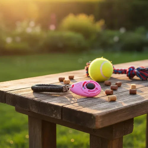Vista 9 de 2 unidades de clicker rosa para perros para entrenamiento, fáciles de usar con botón accesorios de entrenamiento para perros, fuertes y duraderas