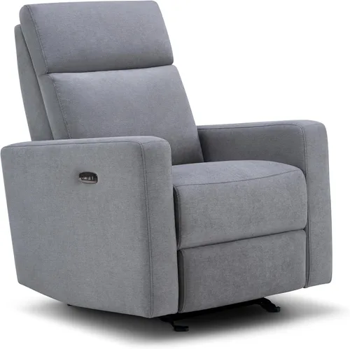 Vista 17 de Nurture& El sillón reclinable Porto Power Glider para guardería Carbón