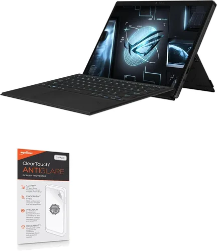 Vista 11 de BoxWave Protector de pantalla compatible con ASUS ROG Flow Z13-ACRNM RMT02 – ClearTouch Anti-Glare (2 unidades), antihuellas mate