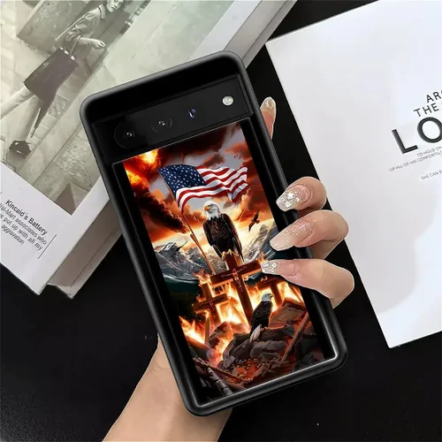 Vista 493 de Compatible con Google Pixel 4A 5G Mobile Case Creative Acrylic Panel trasero Silicona Protección Grip especialmente diseñado para Google Pixel 4A 5G