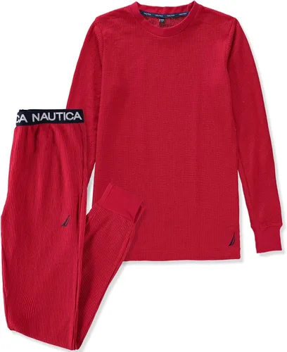 Vista 3 de Nautica Conjunto de ropa interior térmica de manga larga para mujer