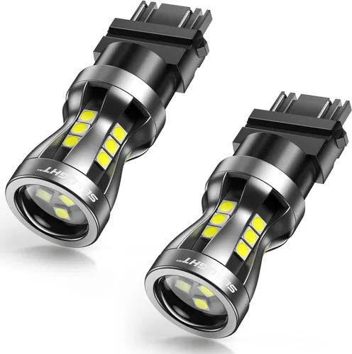 Vista 25 de SEALIGHT Bombilla LED 921 Luz de Reversa con Chips LED SMD 3030, 912 906 904 W16W T15 Bombilla LED 921 con Proyector de Reemplazo para Luces