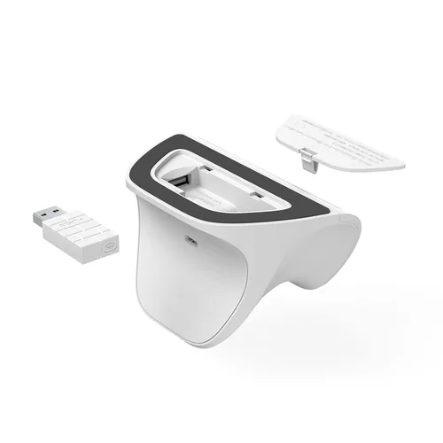 Vista 2 de 8Bitdo Ultimate Bluetooth Controller with Charging Dock, Wireless Pro Controller for Switch, Windows and Steam Deck (White)