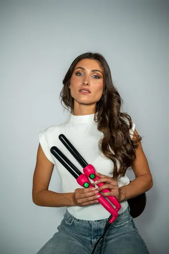 Vista 6 de Jose Eber Curling Iron, rosa, 25 mm