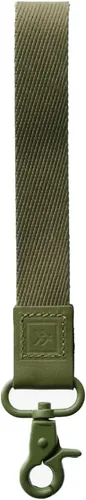 Vista 31 de Correa de muñeca de Thread Wallets para hombres y mujeres, llavero de pulsera para insignia, billetera y correa de muñeca para teléfono Negro