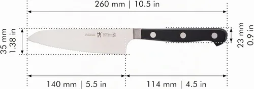 Vista 3 de HENCKELS Classic Razor-Sharp Christopher Kimball Edition - Juego de iniciación de 3 piezas, diseño alemán informado por más de 100 años de maestría