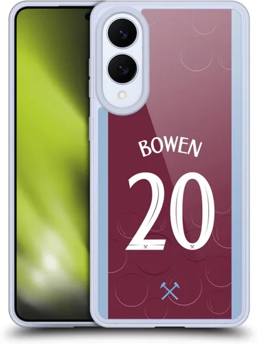 Vista 65 de Head Case Designs Officially Licensed West Ham United FC James Ward-Prowse 2023/24 Players Home Kit Gel Case [Military Grade Protection] Compatible
