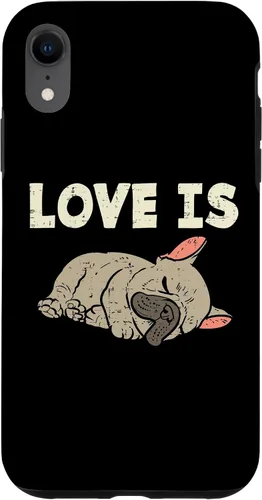 Vista 25 de Love is French Bulldog - Funda de regalo para iPhone 17