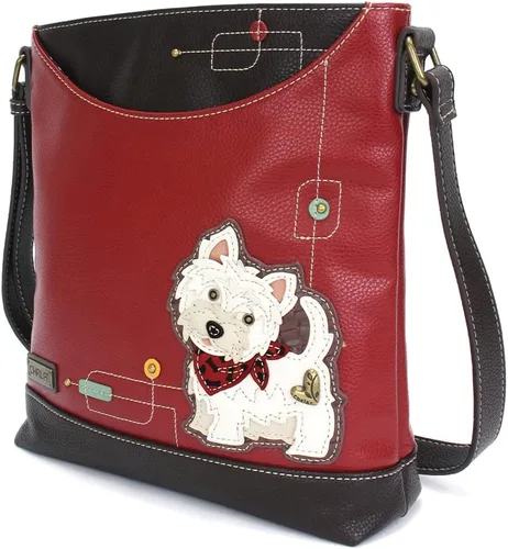 Vista 13 de CHALA Sweet Messenger - Bolso de hombro de tamaño medio con correa ajustable Ajolote - Turquesa