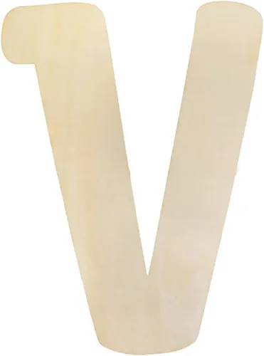 Vista 27 de Letras de madera sin terminar de 12 pulgadas, letra A de madera grande para decoración de pared