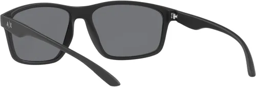 Vista 6 de Armani Exchange Gafas de sol cuadradas Ax4122s para hombre