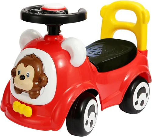 Vista 7 de Push & Ride Racer - Coche de paseo de pie a piso, color azul
