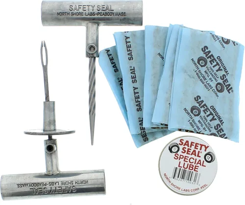 Vista 2 de Sello de seguridad para camiones, Kit de reparación de llantas, 30 reparaciones