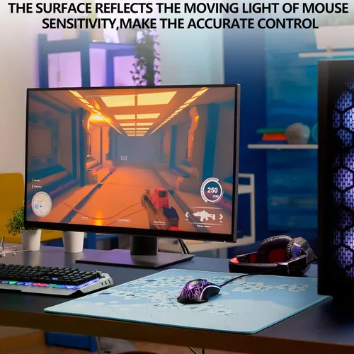 Vista 9 de X-Raypad Aqua Control 2 Alfombrilla Gaming para Mouse, Alfombrilla de Mouse de Ultra Alta Precisión con Velocidad Perfecta y Capacidad de Control