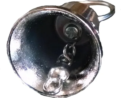 Vista 3 de Motocicleta Motorista Peltre Marine USMC American Gremlin Bell