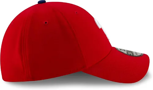 Vista 6 de Gorra de ajuste elástico New Era MLB Game Team Classic 39THIRTY., Rojo, L/XL