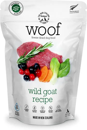 Vista 9 de The New Zealand Natural Pet Food Co Woof Alimento Liofilizado para Perros - Venado Salvaje, Alto en Proteínas, Complemento Alimenticio y Golosinas