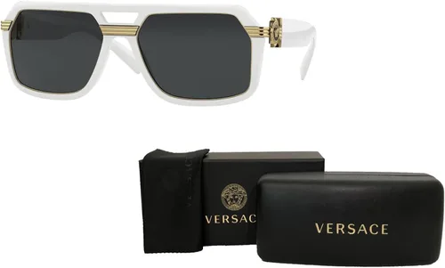 Vista 3 de Versace VE4399 Pillow Sunglasses for Men BUNDLE With Designer iWear Complimentary Eyewear Kit