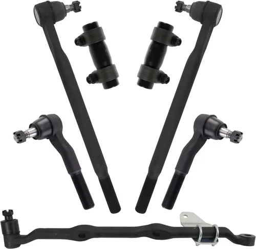 Vista 259 de TRQ Kit de dirección delantera con barra de acoplamiento de fuelle de piñón y cremallera compatible con Toyota Echo 2000-2005