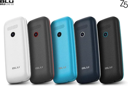Vista 2 de BLU Z5 Z210 1.8" 2G Teléfono Celular 32MB VGA GSM Desbloqueado Dual SIM (Gris)