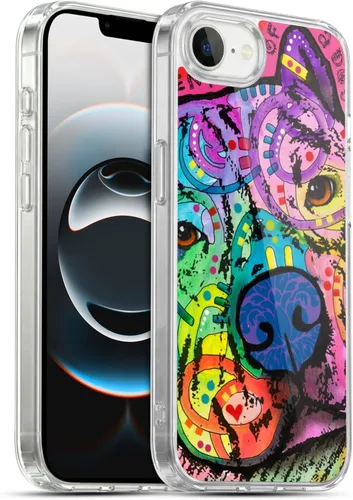 Vista 165 de Oficial Dean Russo perros 3 suave funda de Gel para Apple Iphone 7 Plus/8 Plus, Amy
