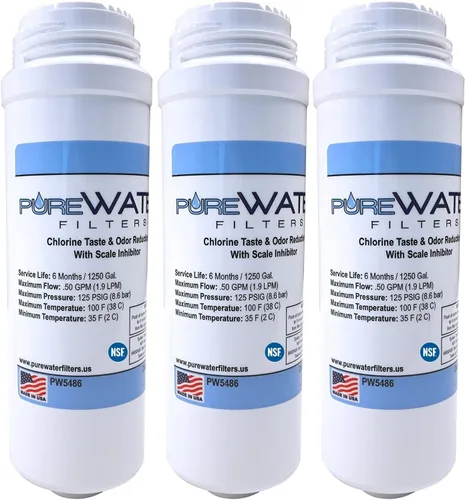 Vista 6 de PureWater - Cartucho de filtro de agua de repuesto para Keurig B150/K150 B155/K155 K2500 K3000 B3000SE K3500 K4000