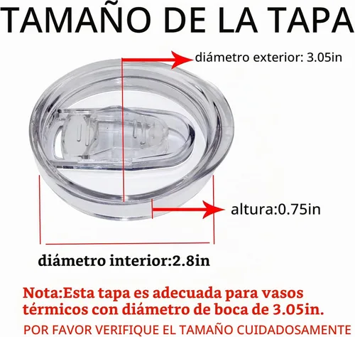 Vista 2 de Tapas de repuesto para vaso de vino de 12 onzas, diámetro interior de 2.8 x 2.8 pulgadas, paquete de 2 fundas deslizantes de silicona a prueba
