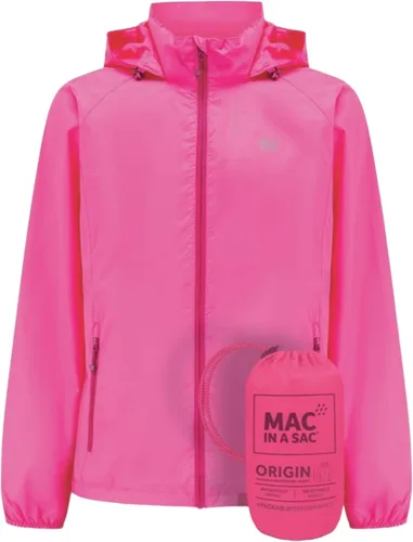 Vista 10 de Mac in a Sac Origin Women’s Packable Rain Jacket Hooded Edición Blue Camo