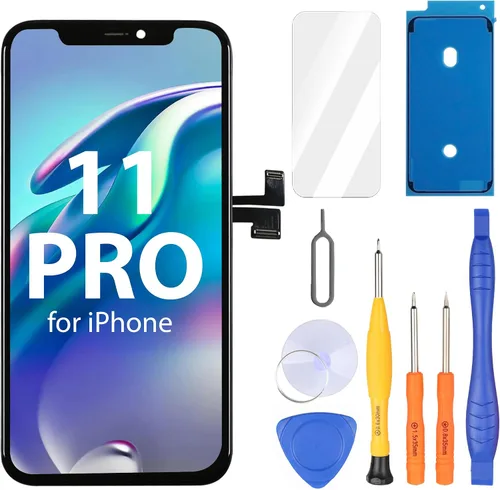 Vista 21 de Ayake Reemplazo de pantalla para iPhone 12 Mini, pantalla LCD FHD de 5.4 pulgadas y digitalizador táctil, True Tone programable, Face ID permanece