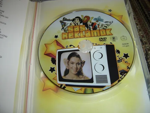Vista 6 de Sas Reklámok Válogatott gyjtemény a 70-es 80-as évek emlékezetes reklámjaiból DVD Region 2 PAL Audio Hungarian Hello Leo Fabulon Libero Agi Van