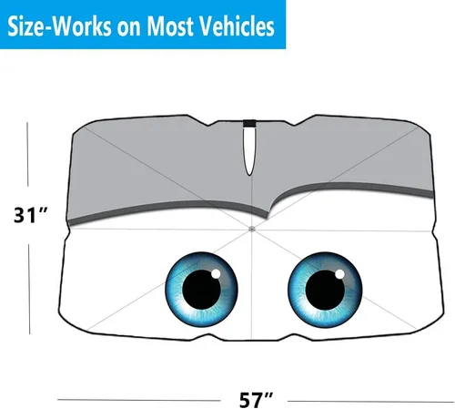 Vista 11 de Parasol plegable para parabrisas de auto para ventana delantera Sombrilla para parabrisas de auto Visor solar para parabrisas 2025 Accesorios