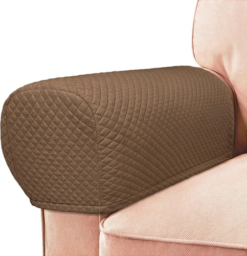 Vista 13 de Roytub Fundas para Brazos de Sofá, Funda Transpirable para Reposabrazos de Sofá, Sillón, Loveseat, Fundas para Brazos de Reclinable Resistentes a
