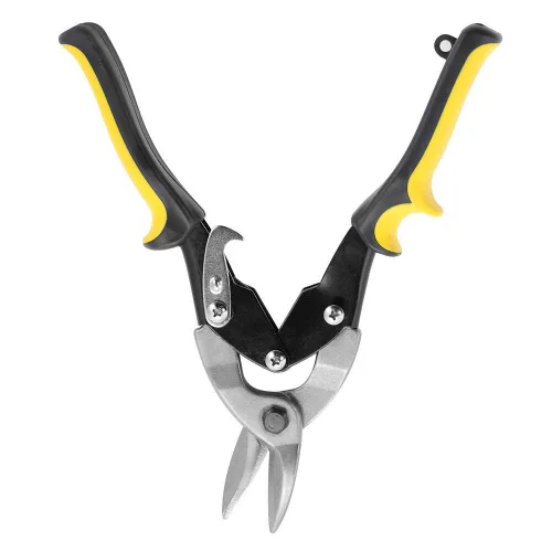 Vista 4 de Cortadores de aviación Snip Sheet Metal Snips Cromo Vanadio Acero Aviación Cortadores 9.6 pulgadas Aviación Latas Snips para Hoja de Hierro