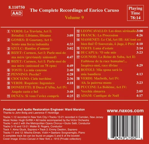 Vista 2 de Enrico Caruso The Complete Recordings Vol 9