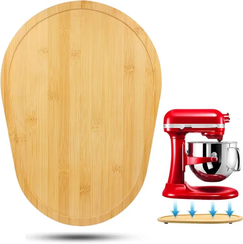 Vista 10 de Alfombrilla deslizante para batidora de pie inclinable, ayuda de cocina de Rosa