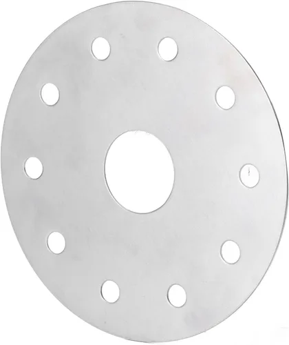 Vista 2 de Placa de difusor de calor de acero inoxidable, disco convertidor de placa de inducción térmica de 4.8 in para estufa de gas y placa de vidrio