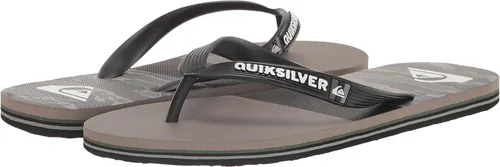 Vista 7 de Quiksilver Molokai Panel - Sandalias de 3 puntos para hombre Negro 3 10