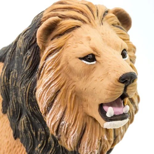 Vista 4 de Safari Ltd. Figura de león – Figura realista de vida silvestre de 5.5 pulgadas – Juguete educativo para niños, niñas y niños a partir de 3 años