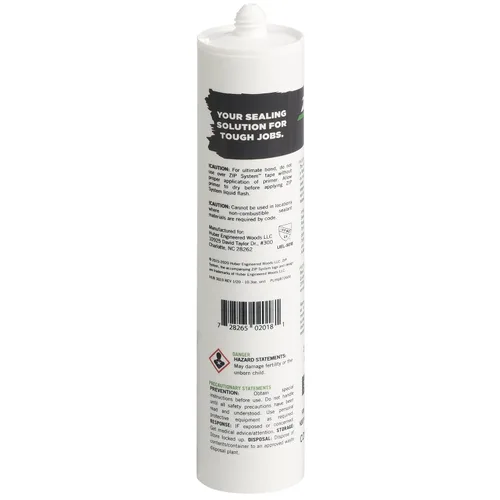 Vista 3 de ZIP System Liquid Flash Cartucho de 10.3 oz. Resistente a la intemperie Sellador de impermeabilización (Cartucho de 10.3 oz.)