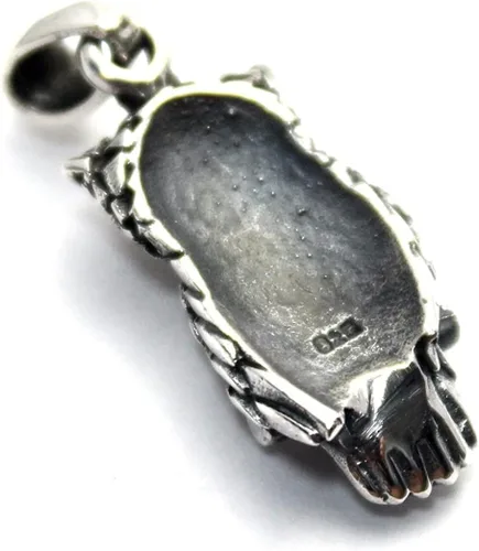 Vista 3 de COSUMOSU Owl 925 sterling silver Animal Mexican Pendant