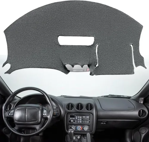 Vista 8 de Cubierta de tablero de salpicadero, almohadilla personalizada para Pontiac Firebird 1997-2002 (negro) Y41