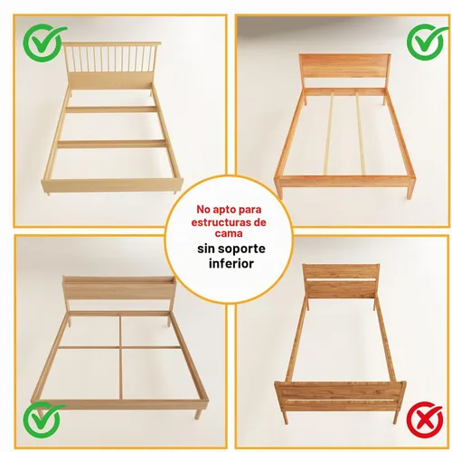 Vista 7 de Maenizi Twin Box Spring - Tabla de perfil bajo de 2 pulgadas