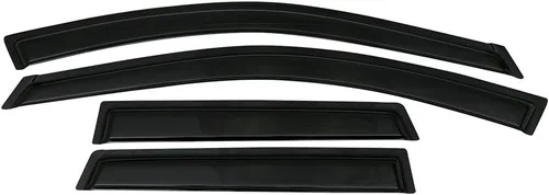 Vista 2 de IKON MOTORSPORTS - Viseras de ventana compatibles con Acura RDX 2007-2012, deflector de viento y lluvia solar, 4 unidades de IKON MOTORSPORTS, 2008