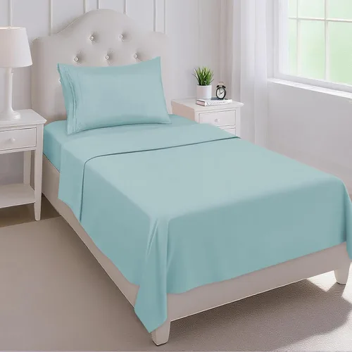 Vista 70 de Mejoroom Juego de sábanas tamaño individual – Sábanas individuales de Hotel Collection – Sábanas y fundas de almohada con sábana bajera de bolsillo
