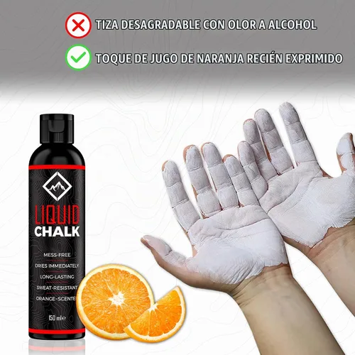 Vista 4 de Liquid Chalk for Rock Climbing, Weight Lifting, Gymnastics - Liquid Grip